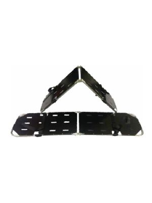 Aluminium Folding Scoop Stretcher (w/3 straps)