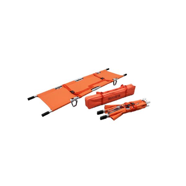 First Aid Equipment_Double Fold Stretcher (w- 2 straps in Carrying Bag) Double Fold Stretcher (w/ 2 Straps in Carrying Bag)
