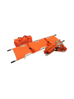 Four Fold Stretcher (w/ 2 Straps in Carrying Bag)