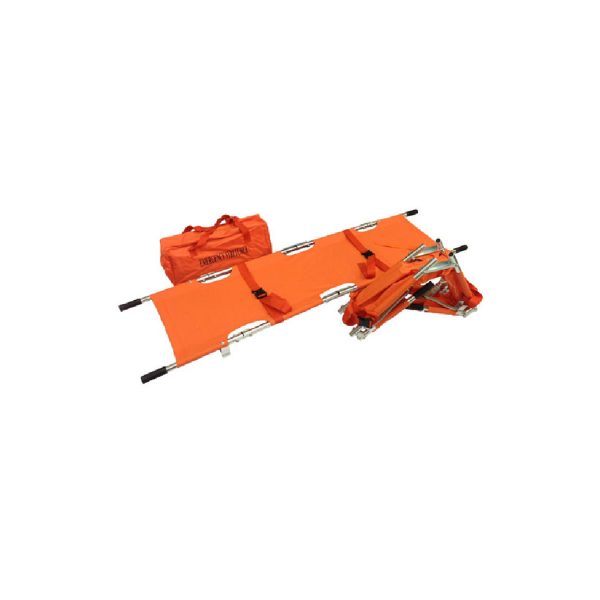 First Aid Equipment_Four Fold Stretcher (w- 2 straps in Carrying Bag) Four Fold Stretcher (w/ 2 Straps in Carrying Bag)